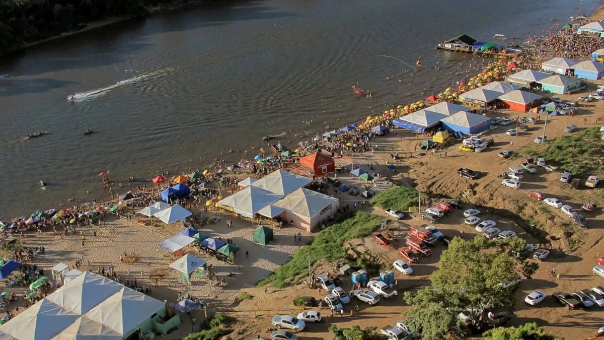 SPU reforça fiscalização no Araguaia e alerta que acampamentos e comércios precisam de autorização