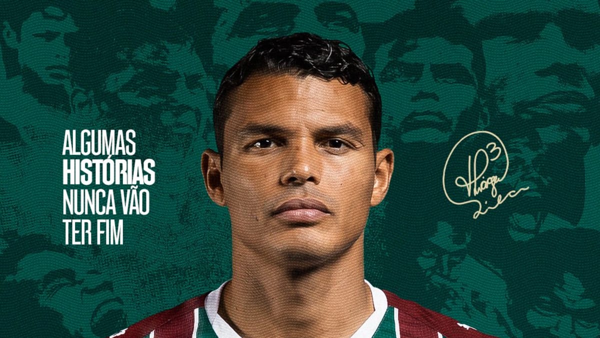 Fluminense anuncia o retorno do zagueiro Thiago Silva