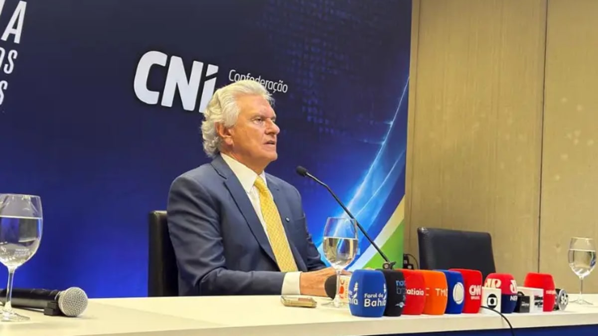 Após Zema defender privatização generalizada de estatais, Caiado diz que ideia é "primária e sem estudo"