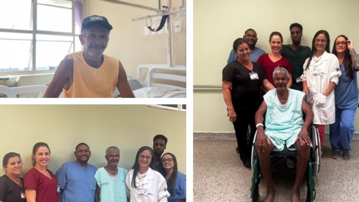 Junho Prateado: como uma "queda banal" quase tirou os movimentos de idoso no ES
