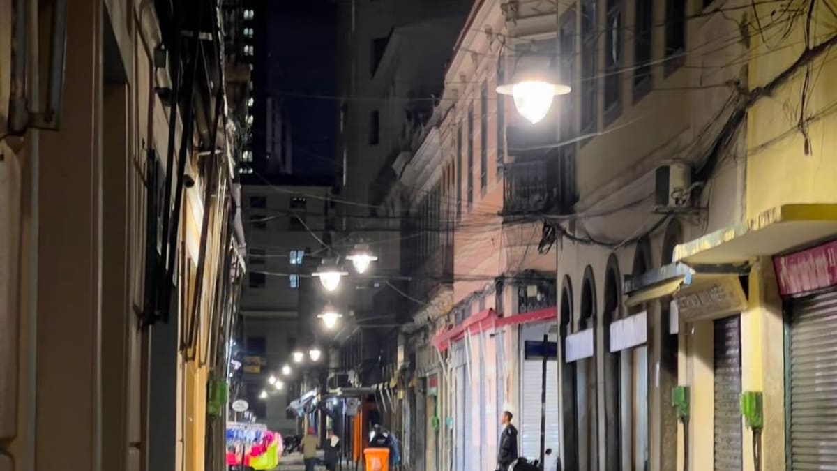 SAARA ganha modernização em 112 pontos de luz no Centro do Rio