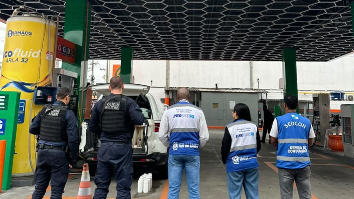 Posto de combustíveis em Japeri é autuado por irregularidades