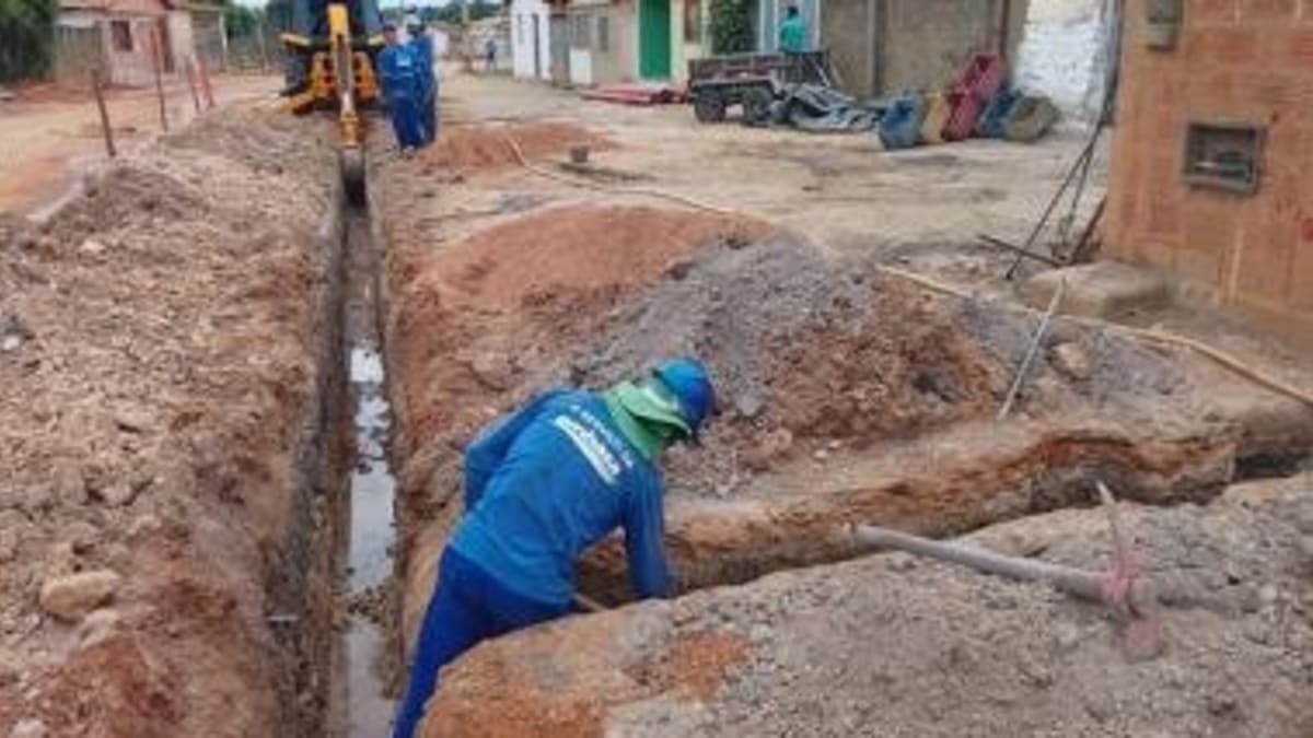 Investimento de R$ 19 milhões vai beneficiar novos bairros de Conquista com esgotamento sanitário
