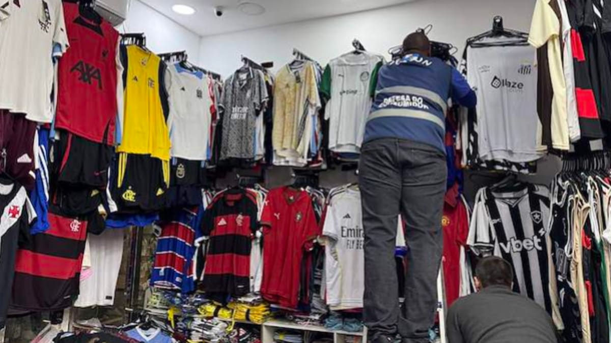 Fiscalização apreende mais de 24,3 toneladas de produtos falsificados e interdita três lojas em Duque de Caxias