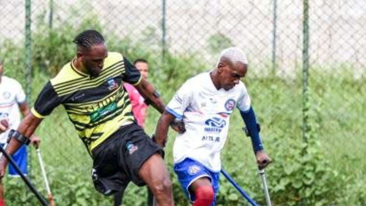 Dupla Ba-Vi estreia vencendo na primeira rodada do Campeonato Baiano de Futebol de Amputados 2026
