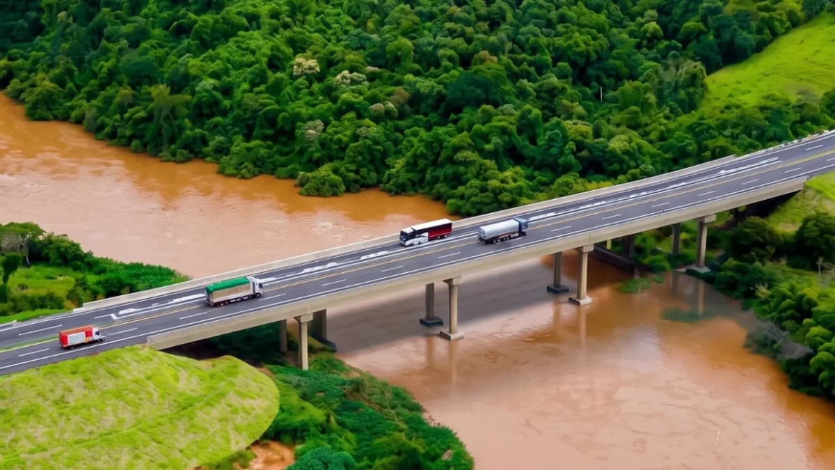 Duplicação da BR-153 avança no Norte de Goiás com novas frentes de obra e vistoria em ponte