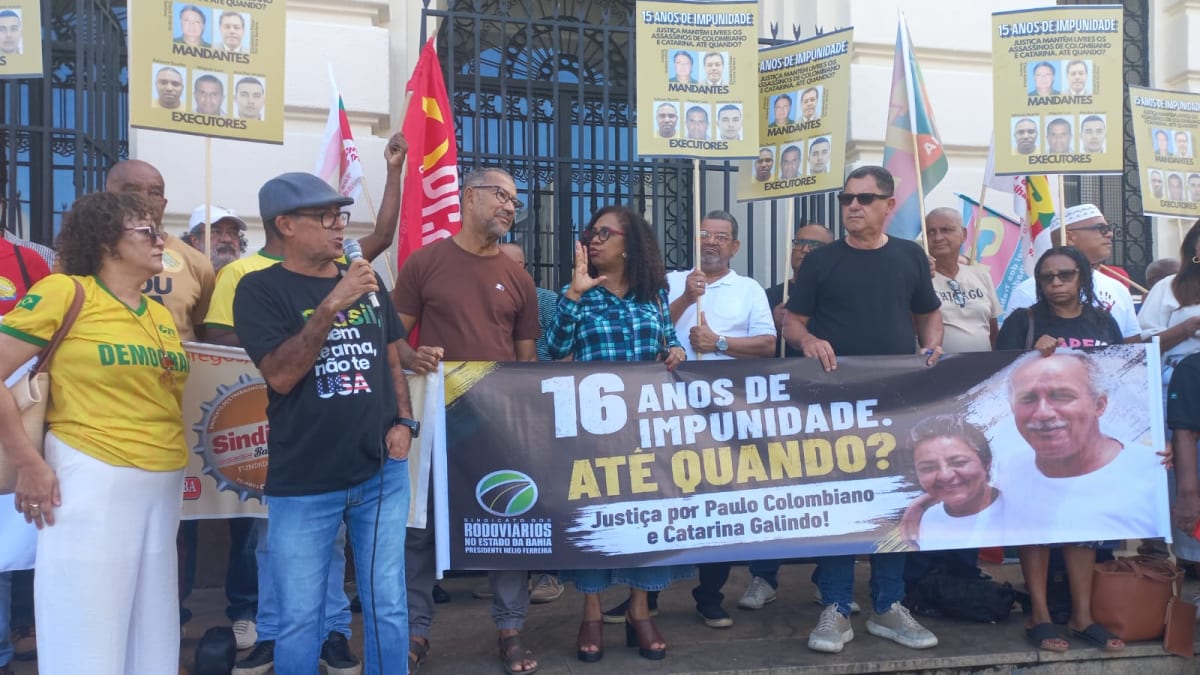 16 anos de impunidade: caso Paulo Colombiano e Catarina Galindo segue sem sentença