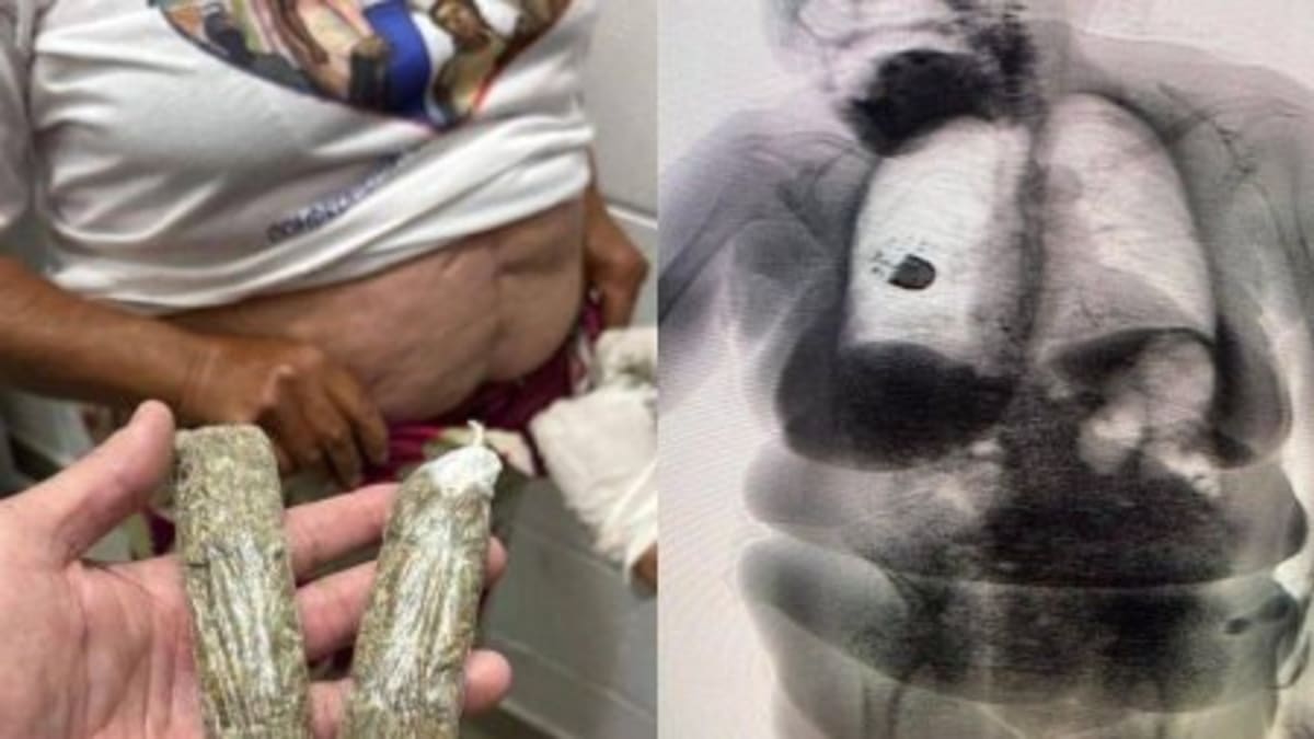 Idosa é presa ao tentar entrar com drogas no Conjunto Penal de Irecê