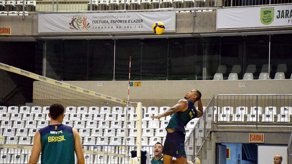 Seleção Brasileira de Vôlei faz amistosos em Santa Catarina com jogo em Jaraguá do Sul