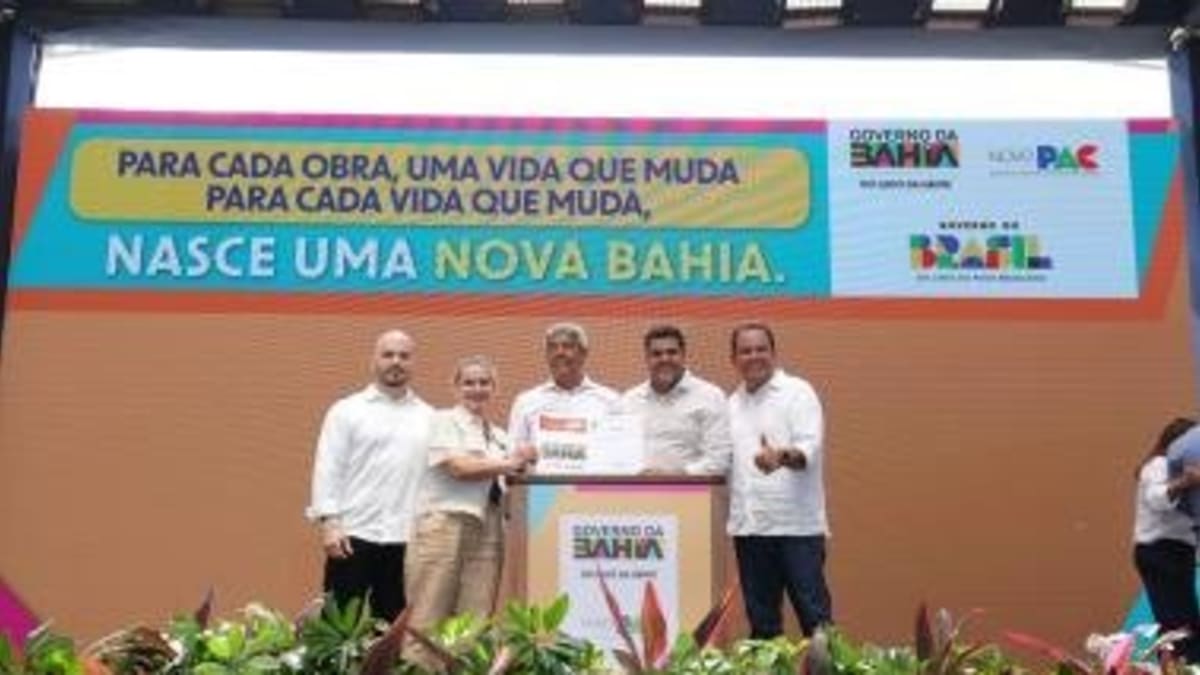 Governo da Bahia anuncia pacote de investimentos de R$ 6 bilhões para 160 municípios