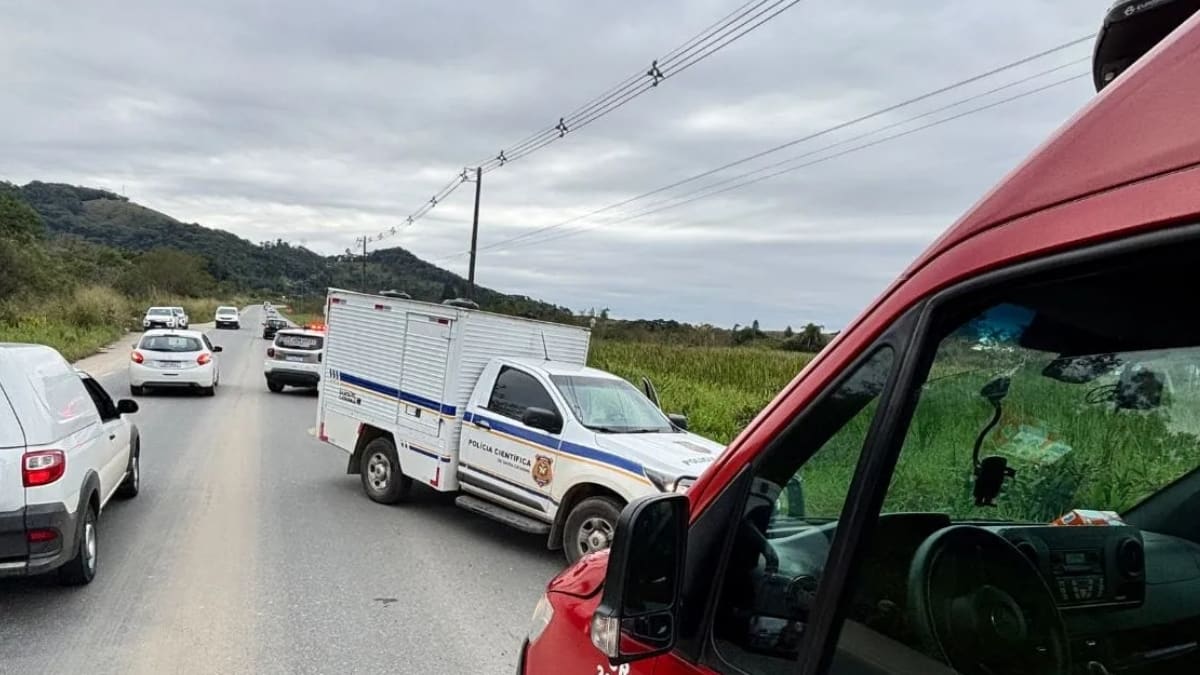 Motociclista morre após perder controle da moto em Araquari