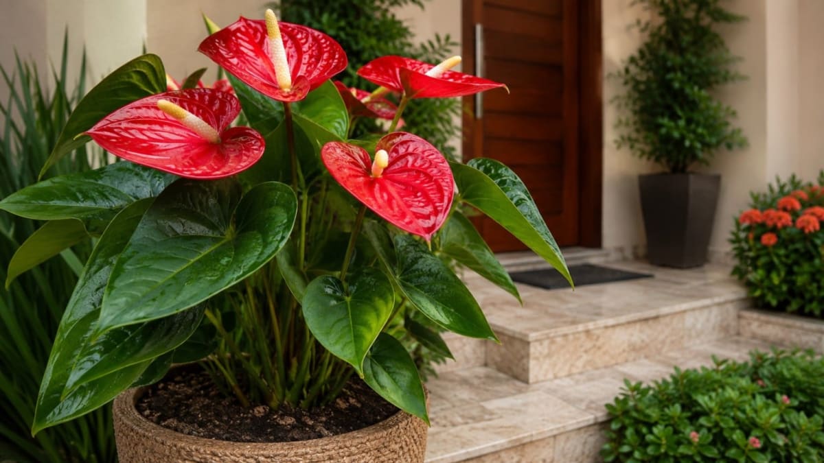 Flores vermelhas são destaque na decoração e no Feng Shui por sua energia e vitalidade