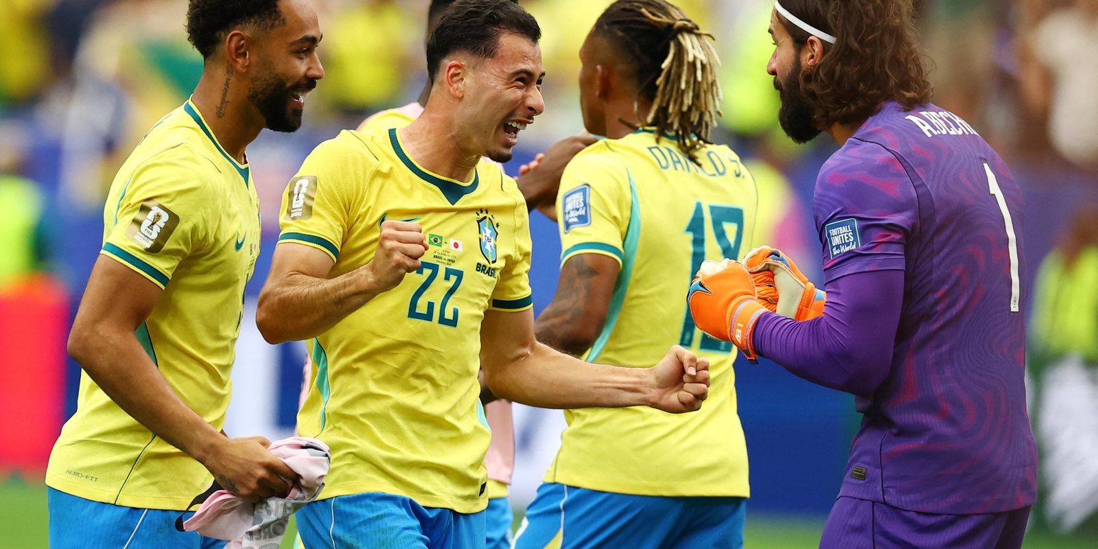 Brasil enfrenta Noruega nas oitavas da Copa do Mundo