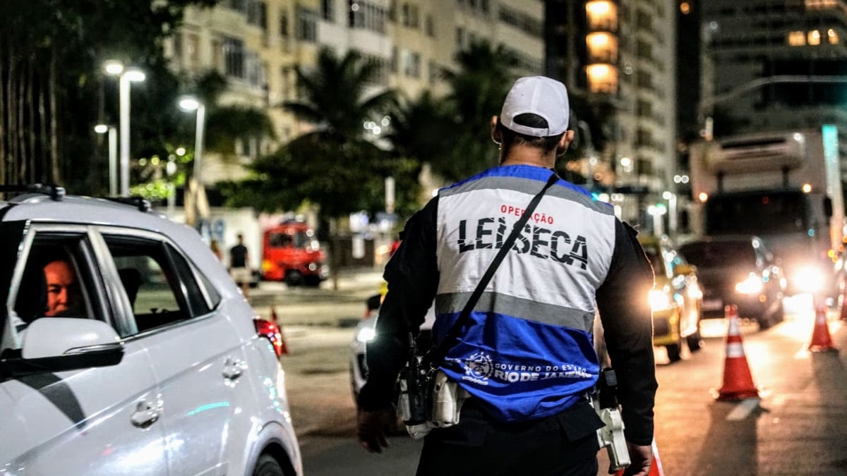 Operação Lei Seca intensifica ações educativas e fiscalização durante jogo da seleção brasileira