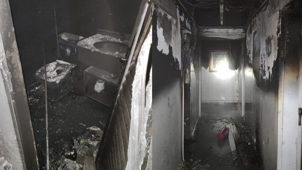 Incêndio em hotel no Centro de Chapecó deixa cinco feridos