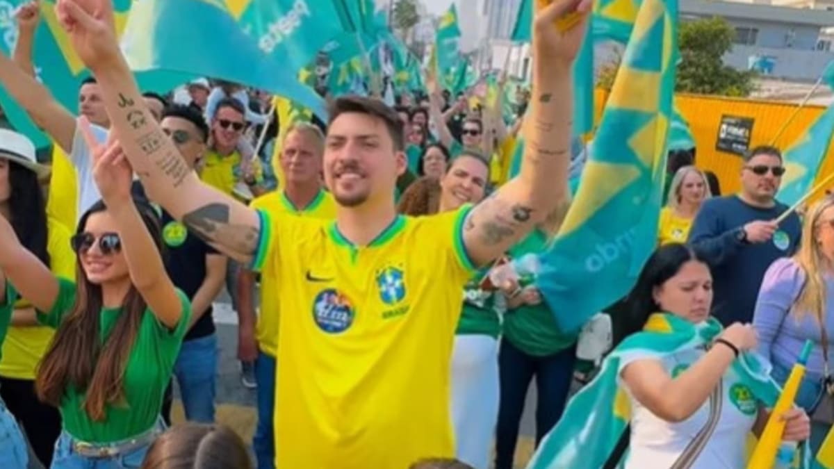 Jair Renan Bolsonaro anuncia pré-candidatura a deputado federal em Santa Catarina