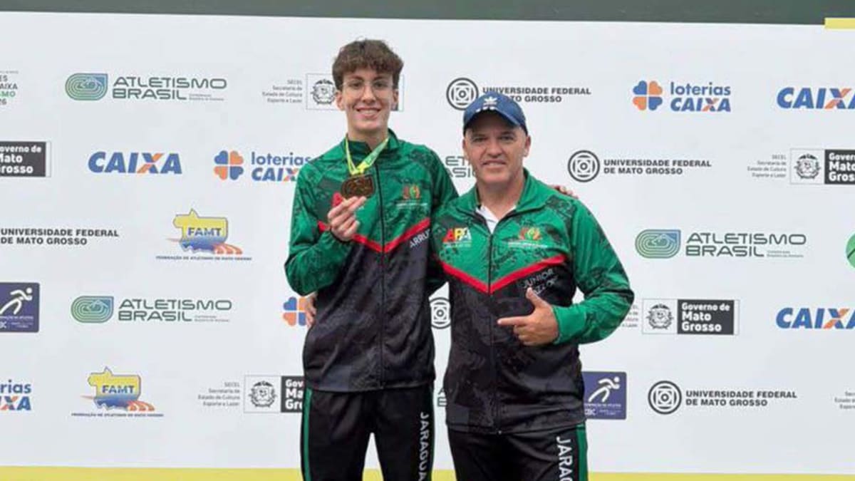 Atletas de Jaraguá do Sul conquistam medalhas no Brasileiro Sub-20 de Atletismo