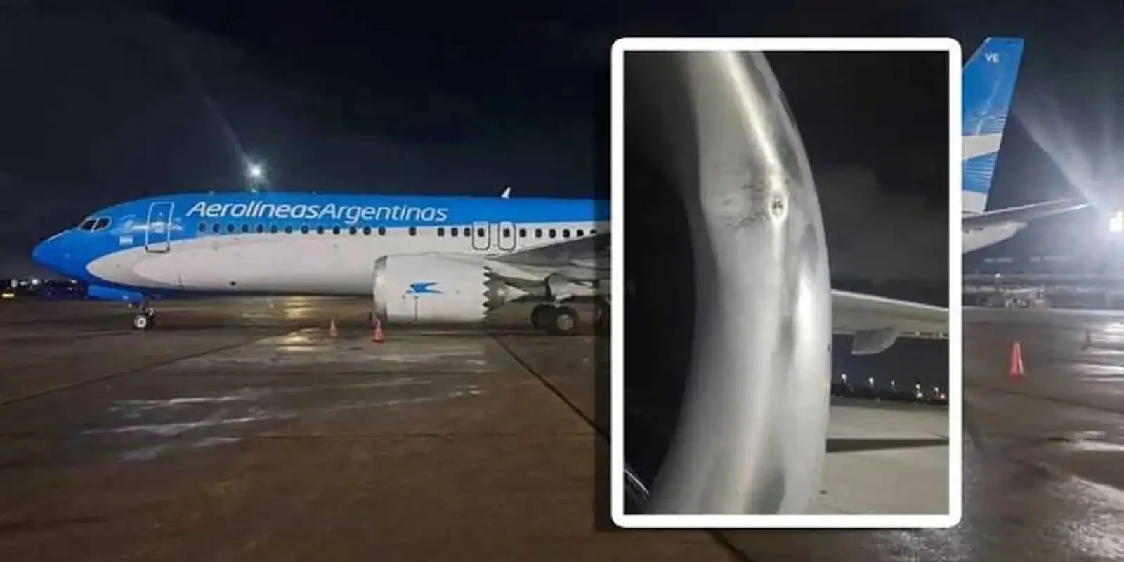 Drone causa danos a avião da Aerolíneas Argentinas no Galeão