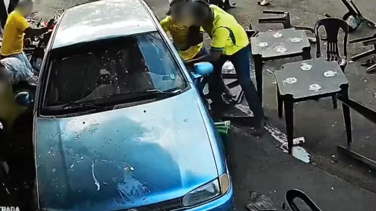 Adolescente de 16 anos é apreendido após atropelar grupo em bar de Patrocínio