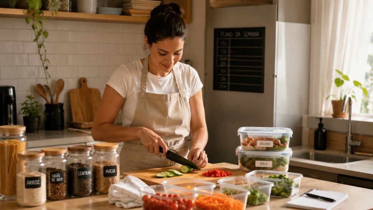 Pequenas mudanças na cozinha podem economizar tempo e evitar desperdícios