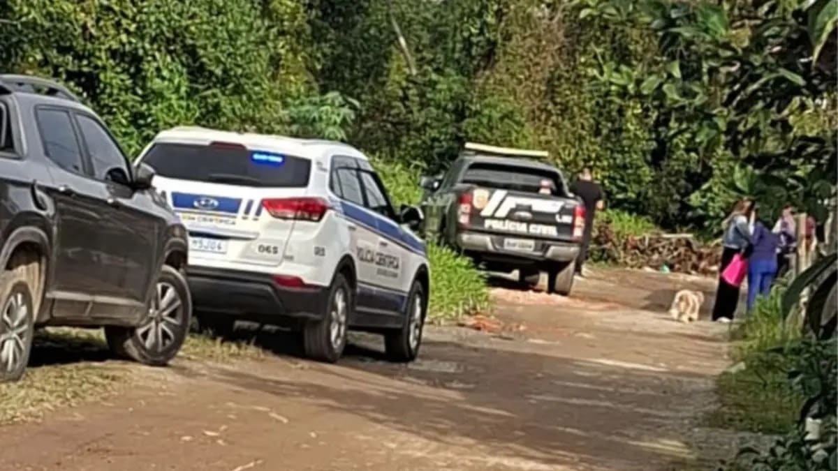 Jovem é encontrado morto em área de mata no bairro São Paulo, Navegantes