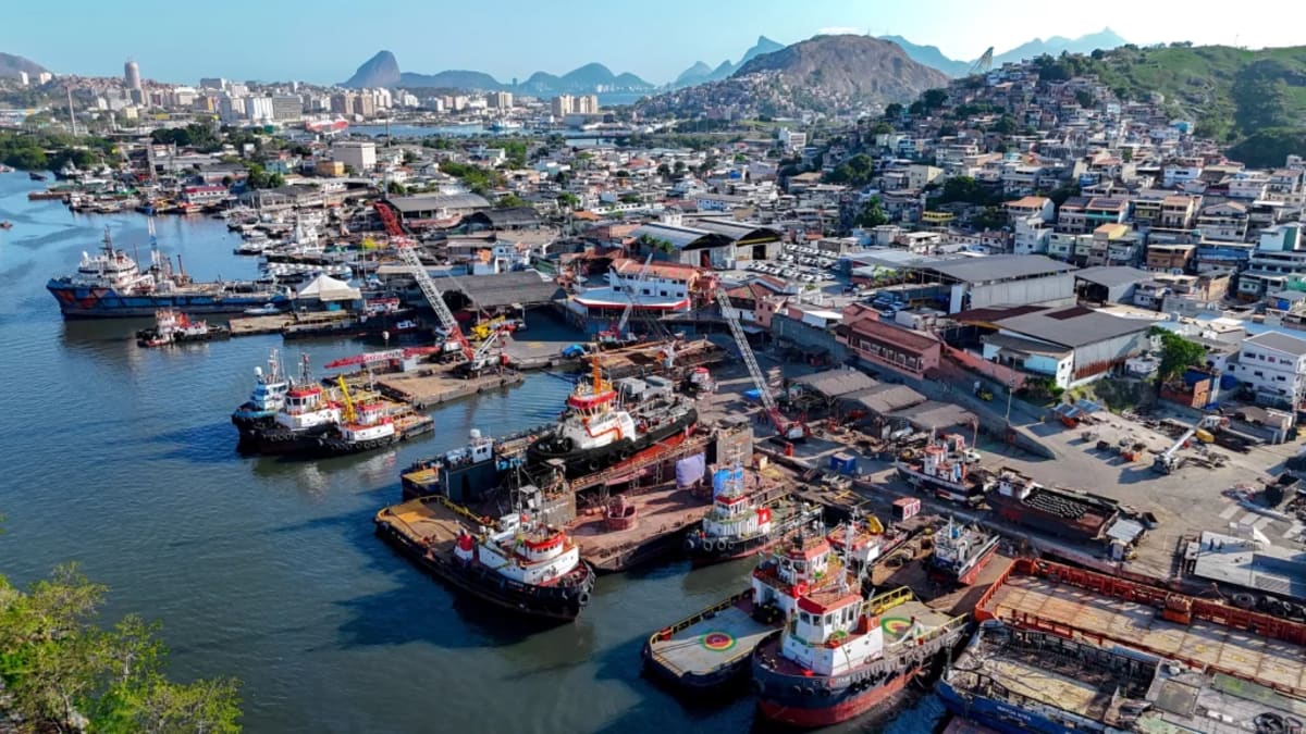 Niterói retoma protagonismo na indústria naval com construção de quatro navios-tanque