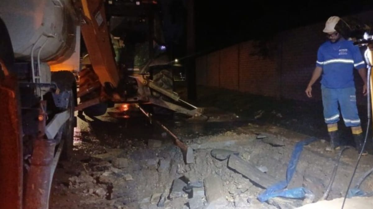 Manutenção emergencial na ETA Cubatão afeta abastecimento em Joinville