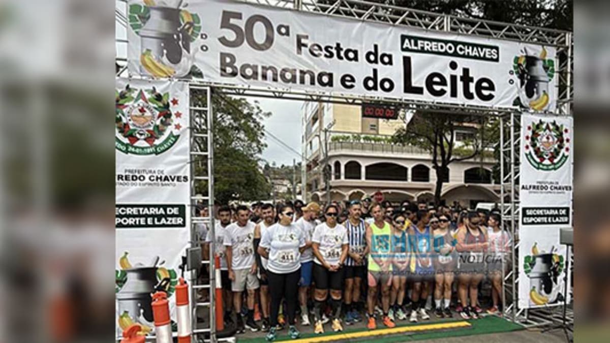 Alfredo Chaves promove 51ª Corrida da Banana e do Leite com inscrições abertas e doação de alimentos