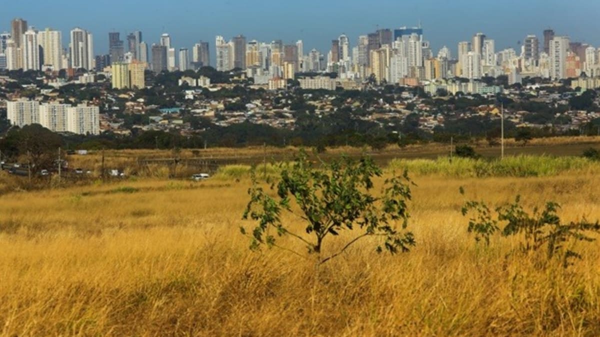 Estiagem avança em Goiás e provoca queda na umidade e redução dos rios