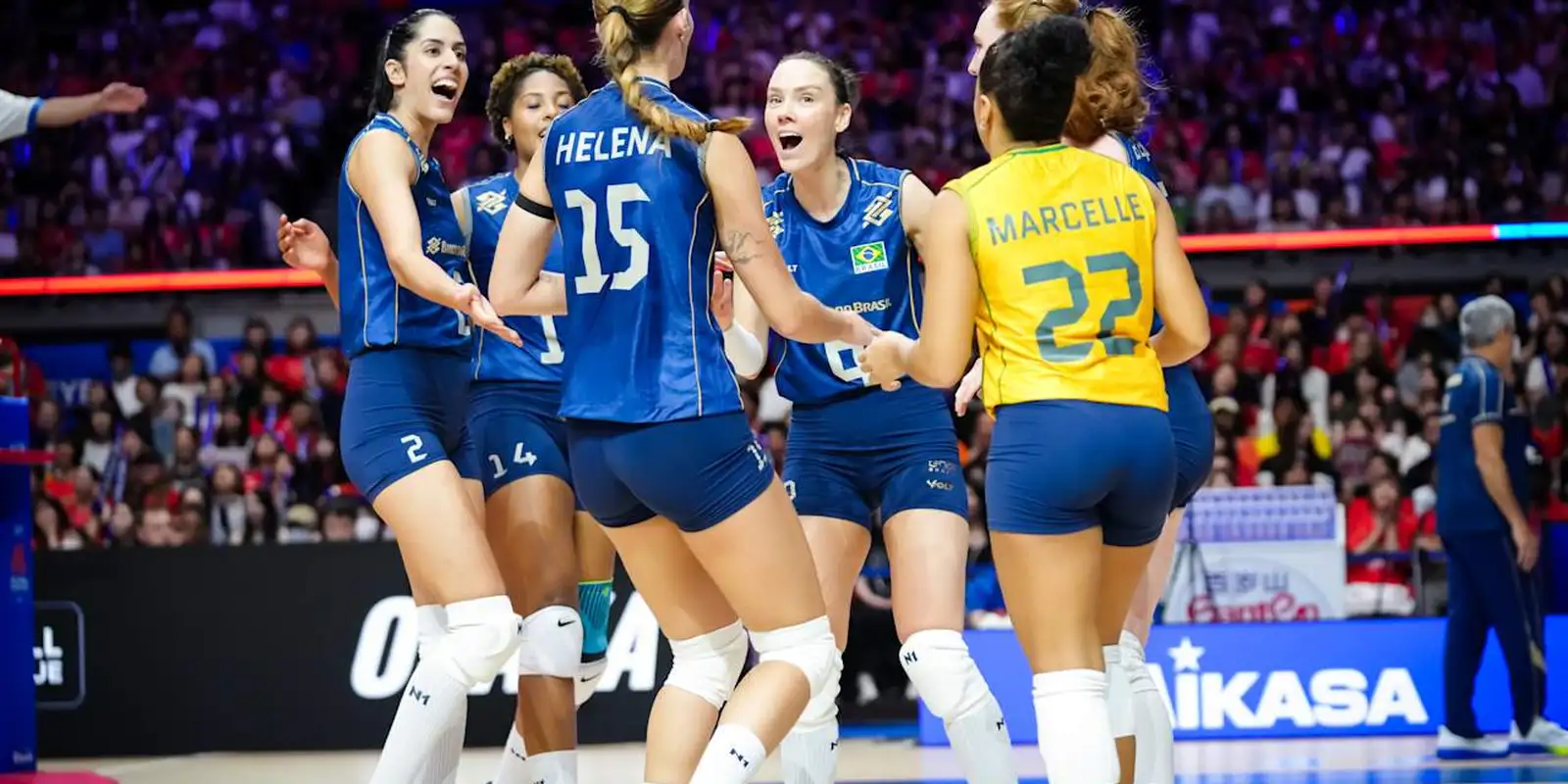 Brasil vence Japão na estreia da Liga das Nações feminina