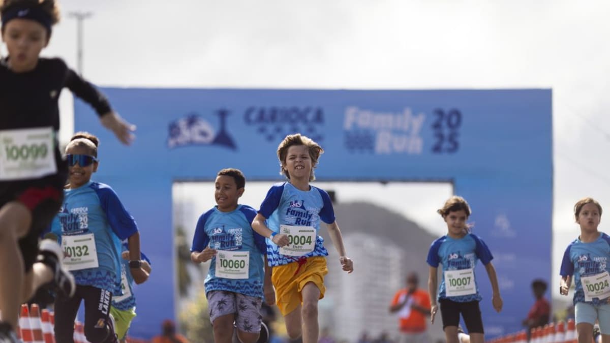 Carioca Family Run reúne esporte e lazer na orla de Copacabana