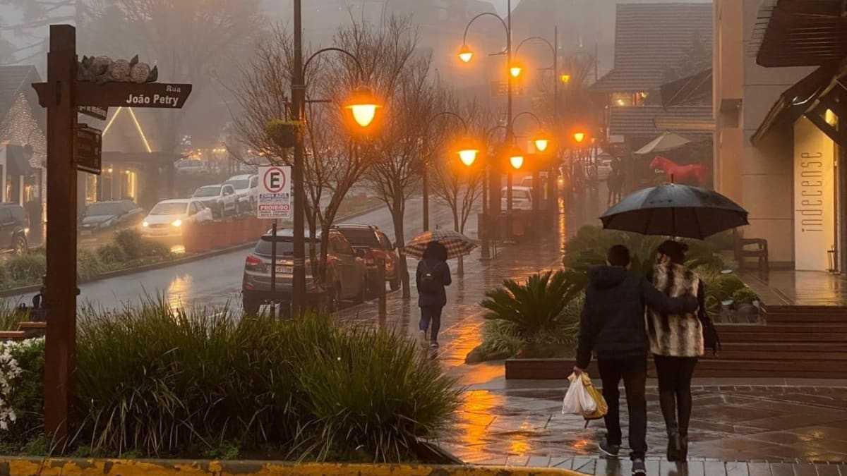 Serra Gaúcha terá mudança no tempo com chuva e neblina após período de frio