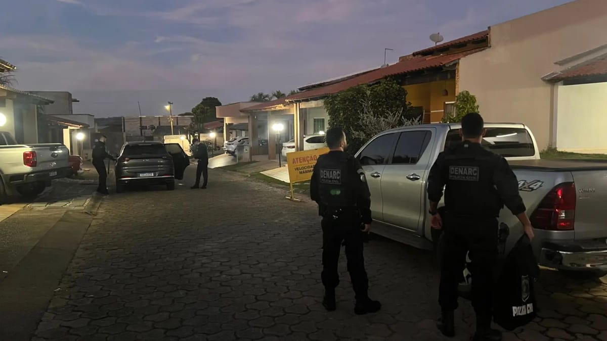 Polícia identifica líder de facção envolvida com tráfico em Goiânia e cumpre mandados