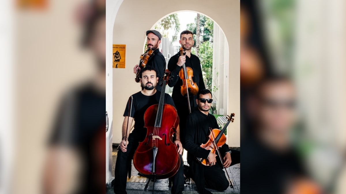 Quarteto de Cordas Art4 apresenta recital da Turnê Transiberiana em Jaraguá do Sul