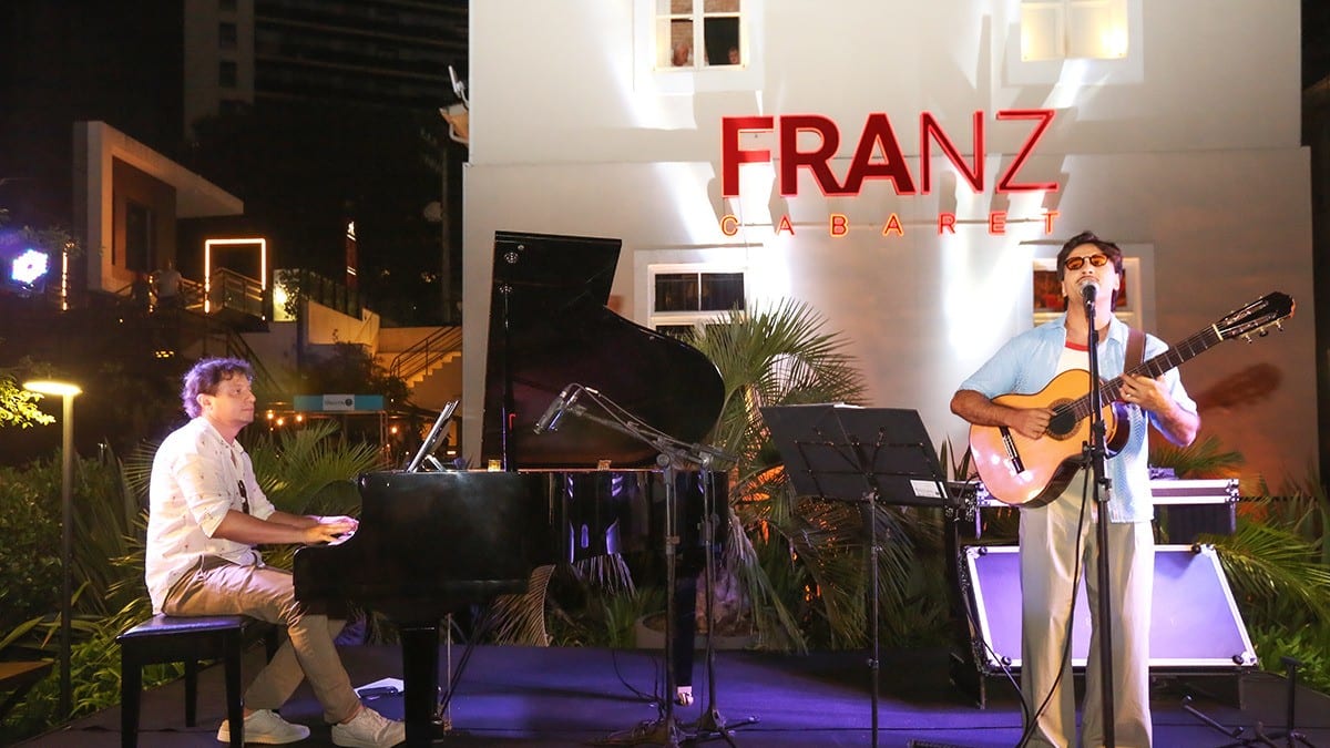 Luiz Zago e Matu Miranda se apresentam gratuitamente em Florianópolis no Franz Cabaret
