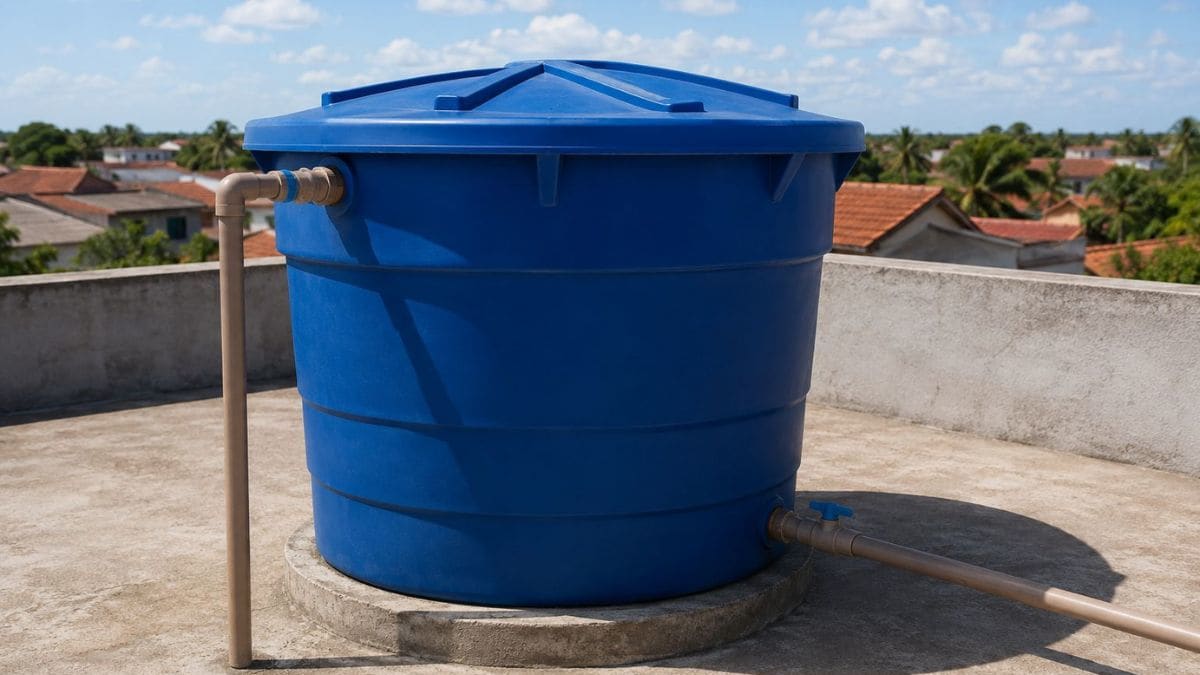 Águas de Camboriú orienta sobre capacidade ideal de caixas d'água para garantir abastecimento contínuo
