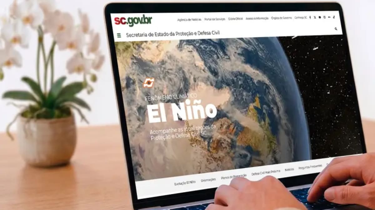 El Niño deve aumentar chuvas em Santa Catarina nos próximos meses