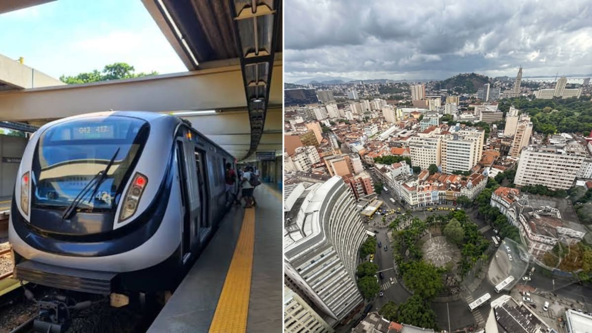 Projeto Praça Onze Maravilha prevê expansão da Linha 2 do metrô e revitalização do Centro do Rio