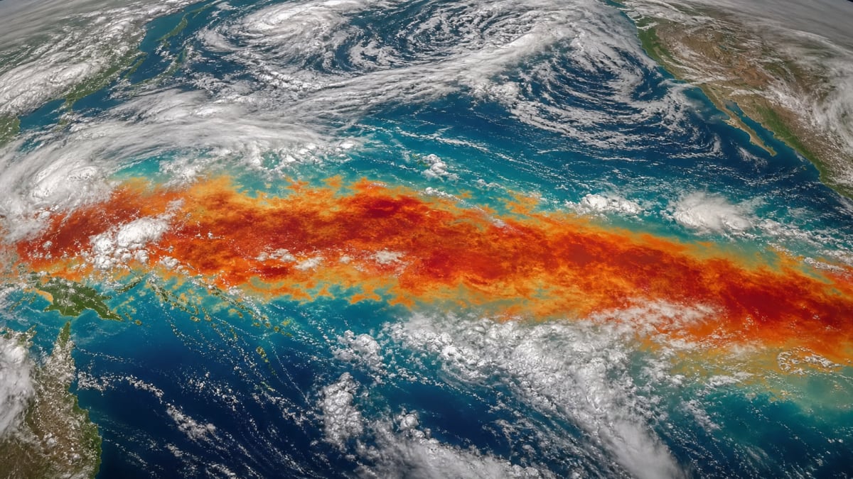NOAA prevê El Niño muito forte entre outubro e dezembro de 2026