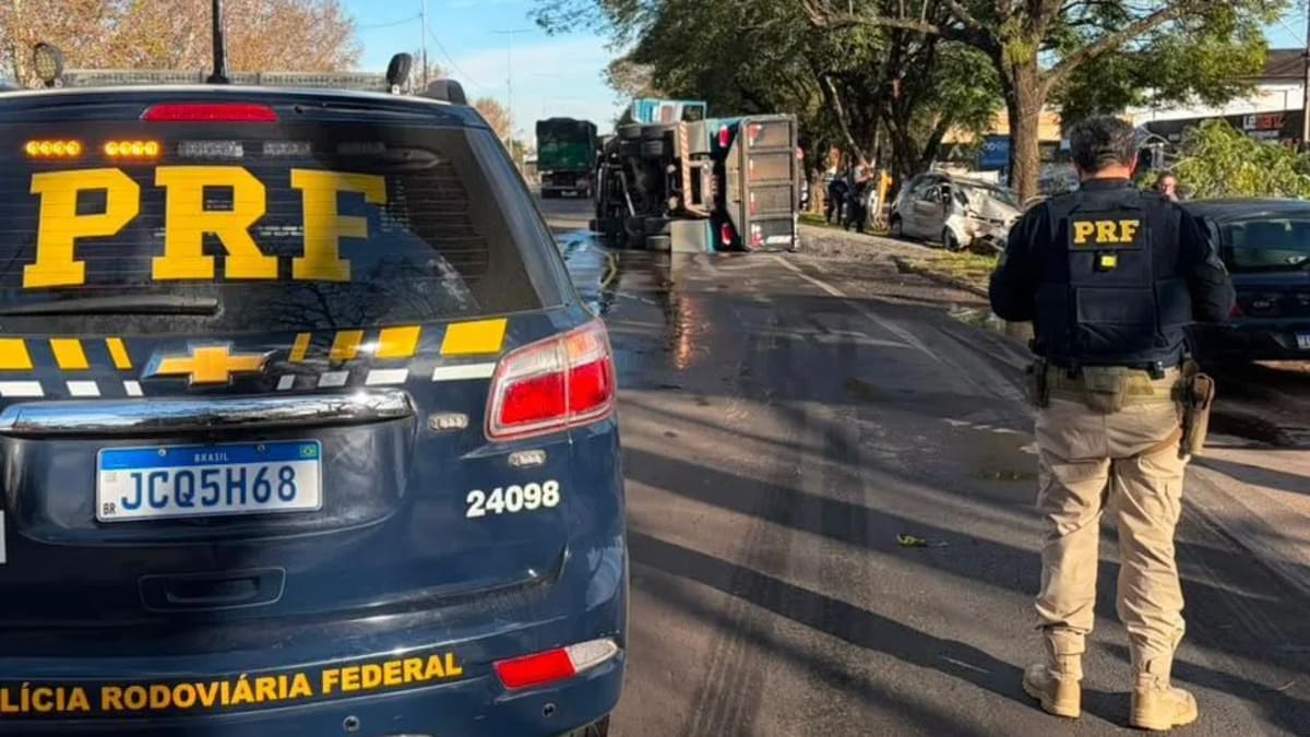 Acidente na BR-116 em Novo Hamburgo deixa seis feridos de uma mesma família