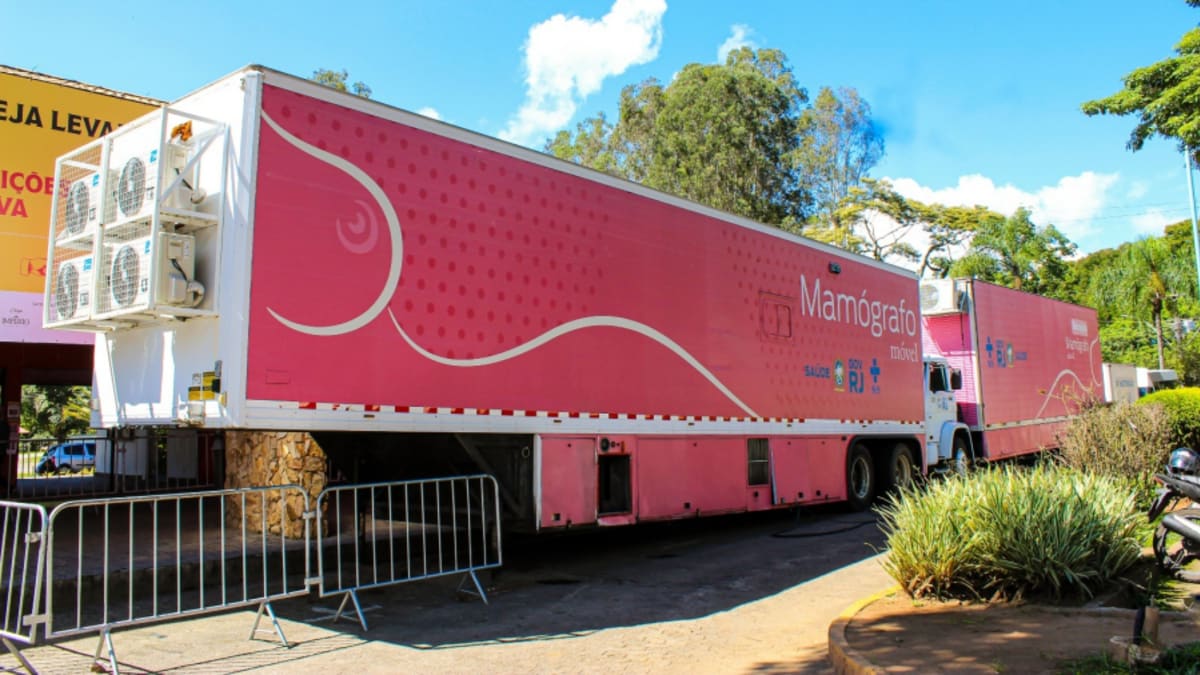 Carreta da Saúde da Mulher realiza mamografias aos sábados em Petrópolis