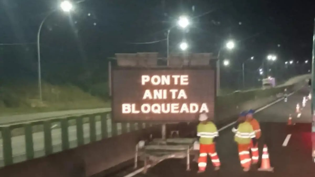 Ponte Anita Garibaldi no Sul de Santa Catarina ficará interditada por 11 dias
