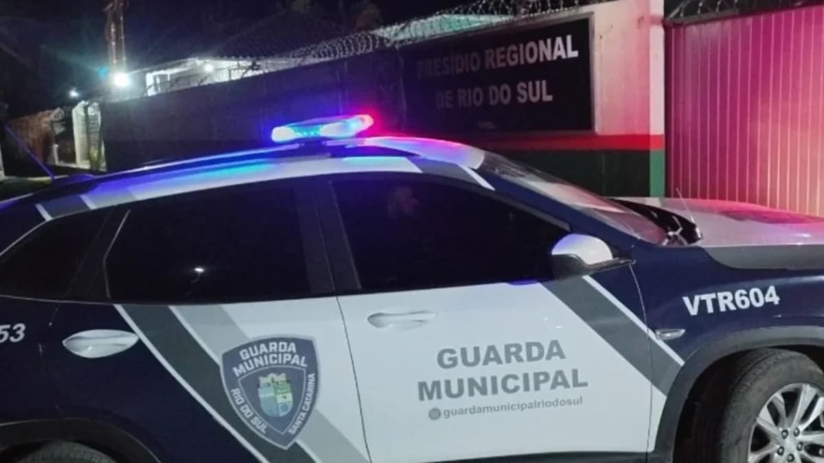 Homem é preso em Rio do Sul por descumprir regras do regime semiaberto