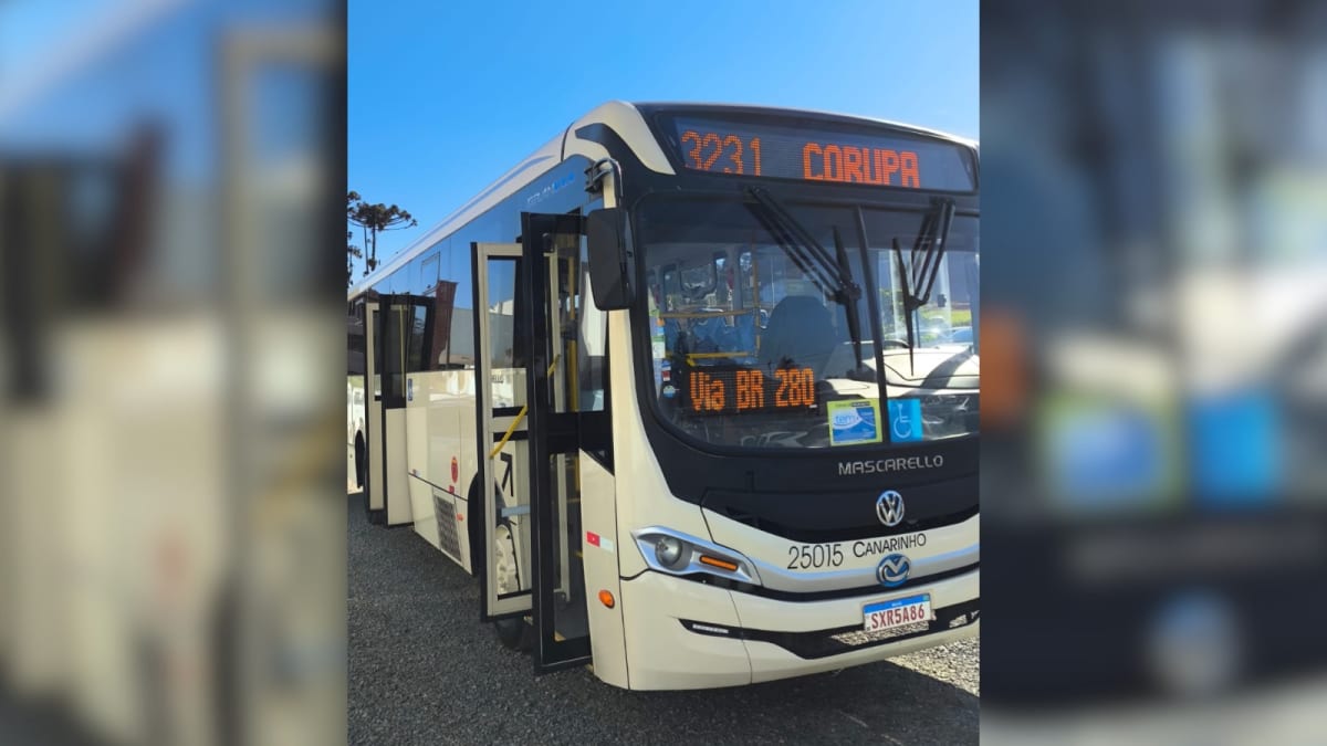 Viação Canarinho assume linha entre Corupá e Jaraguá do Sul a partir de segunda