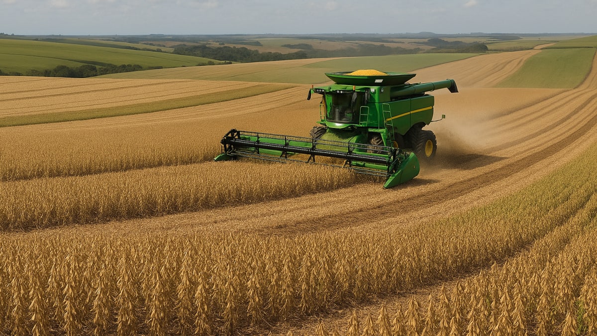 USDA mantém projeções para safras de soja e milho do Brasil em 2025/26