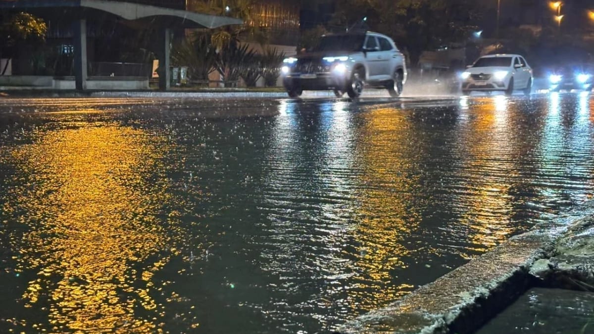 Fim de semana terá chuva intensa e queda de temperatura em Santa Catarina