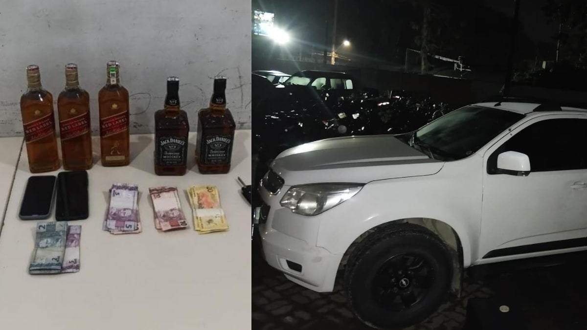 Dois presos por roubo a conveniência em Joinville