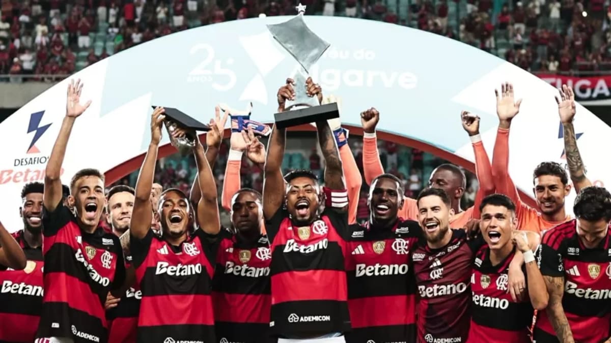 Flamengo vence Benfica e conquista Troféu do Algarve em Portugal