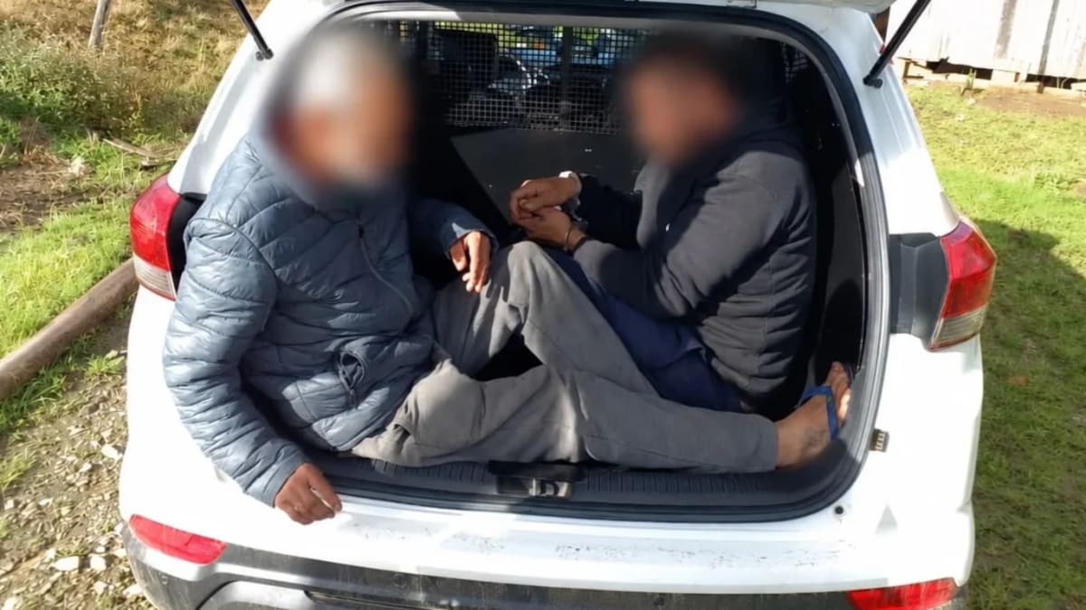 Dois suspeitos são presos por homicídio em Taió, Santa Catarina