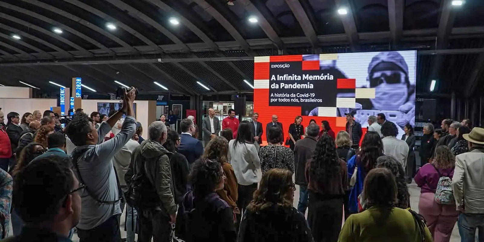 Exposição sobre a pandemia chega a São Paulo